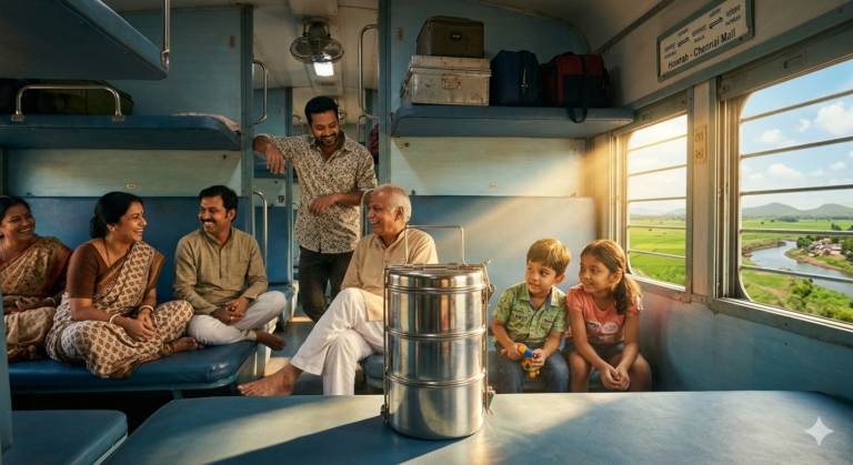 The Forgotten Tales of Train Journeys & Tiffin